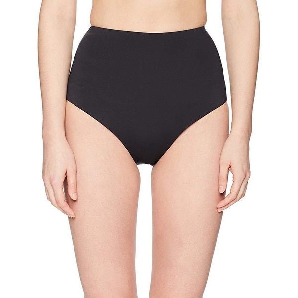 Laundry by Shelli Segal Women's Italian Luxe Solids High Waist Bikini Bottom SzS