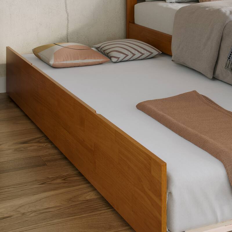 AFI Madison Platform Bed with Matching Footboard & Trundle