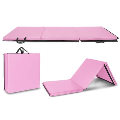 6' x 2' x 2" Folding Gymnastics Gym Exercise Aerobics Mat