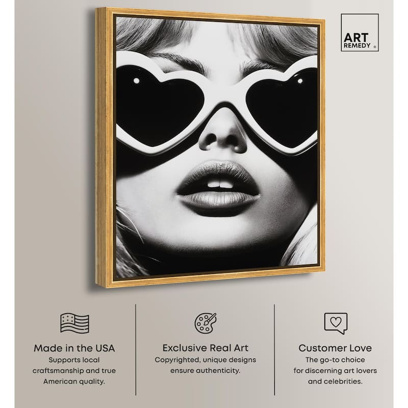Love Through the Lens Canvas by Art Remedy