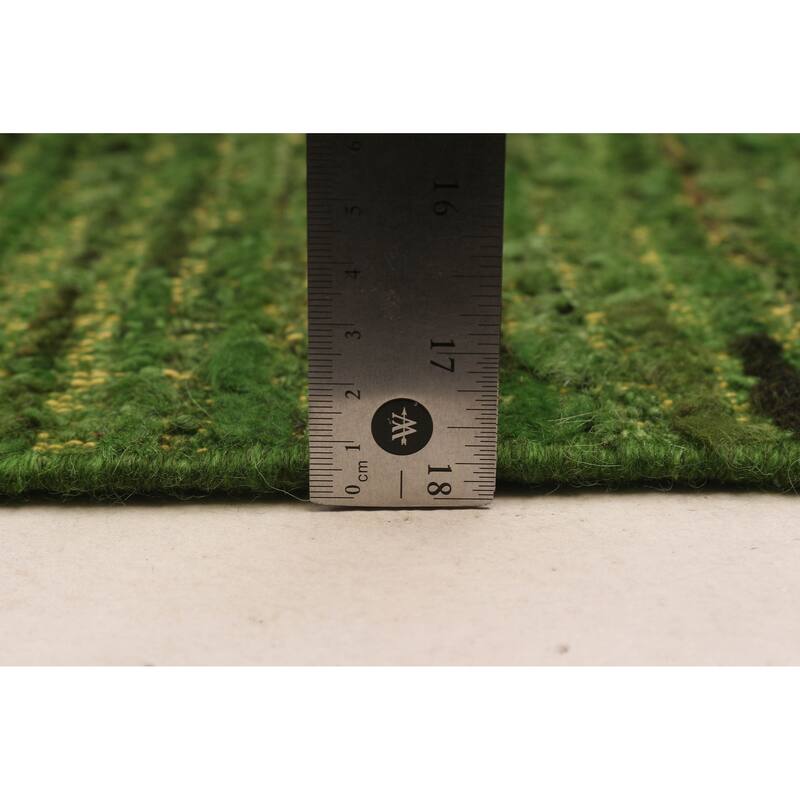 ECARPETGALLERY Hand-knotted Finest Peshawar Ziegler Lime Wool Rug - 10'6 x 12'6