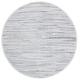 preview thumbnail 129 of 158, SAFAVIEH Handmade Rag Rug Vistiana Flatweave Cotton Rug 5' Round - Grey - Round