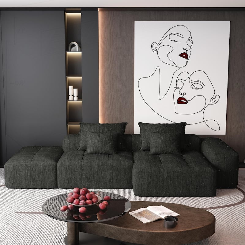 Comfortable Oversized Sectional Sofa with Multiple Functions and Stylish Design