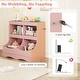 preview thumbnail 20 of 30, Costway Toy Storage Organizer for Toys & Books 4-Cubby Kids Bookcase - See Details