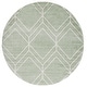 preview thumbnail 31 of 154, SAFAVIEH Adirondack Benilda Modern Geometric Rug 6' Round - Sage/Ivory