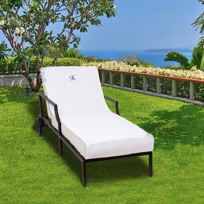 Authentic Hotel and Spa Personalized Standard Size Chaise Lounge Cover