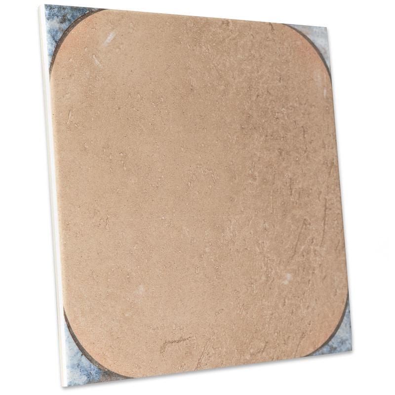 Merola Tile Atlas Star Quartet Cotto Marina 9-3/4" x 9-3/4" Porcelain Floor and Wall Tile