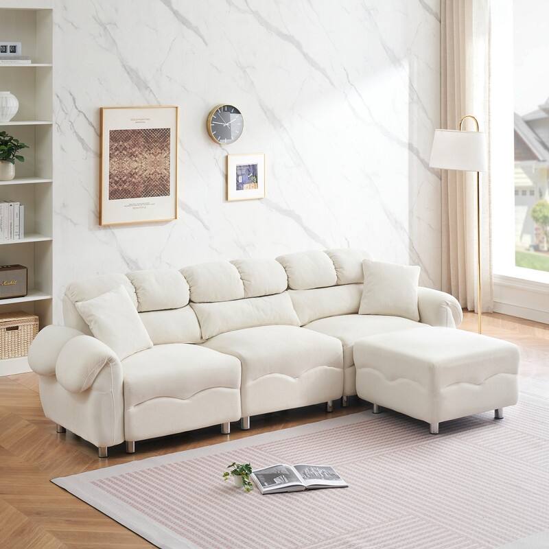 Cloud Velvet Multiple Styles with Footrest