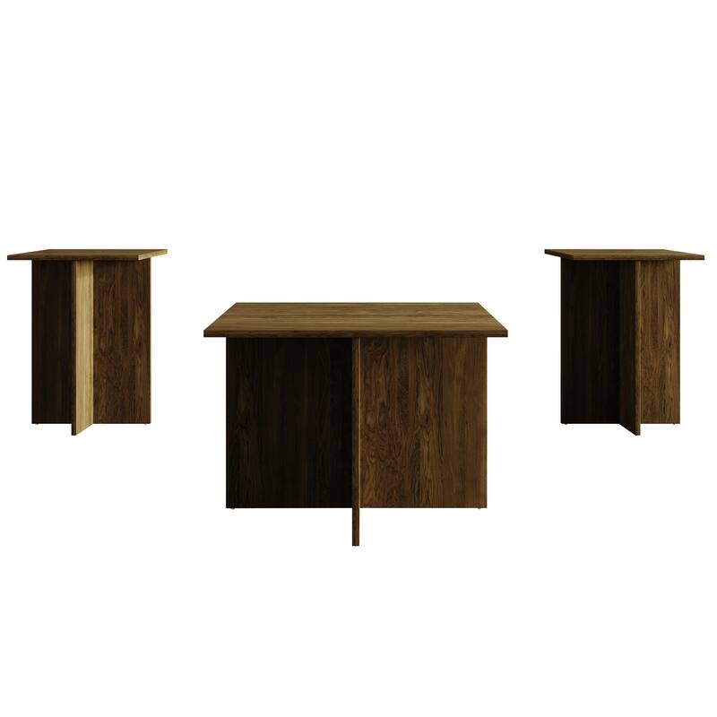 Clayfell Joliet 3 Piece of Coffee Table Set