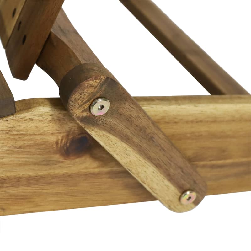 Bellwood Outdoor 2-seat Folding Acacia Chat Set by Christopher Knight Home