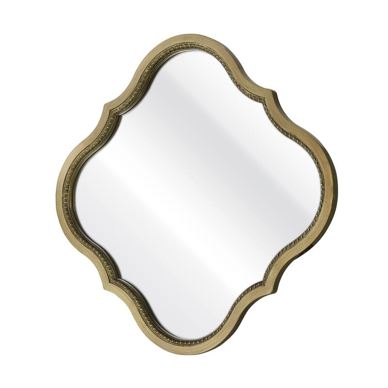 Elk Home Calgary Brass Wood Composite 23.5 Inch Wide Mirror