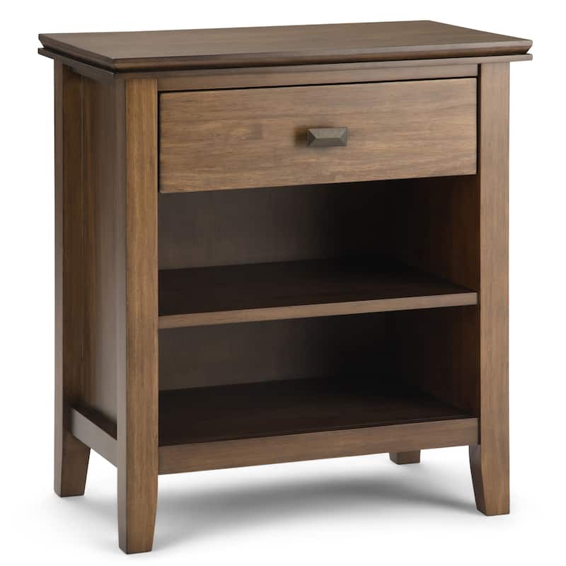 WYNDENHALL Stratford SOLID WOOD 24 inch Wide Bedside Nightstand Table