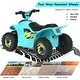 preview thumbnail 12 of 17, 6V Kids Electric ATV 4 Wheels Ride-On Toy - 28.5" x 15.5" x 18"(L x W x H)