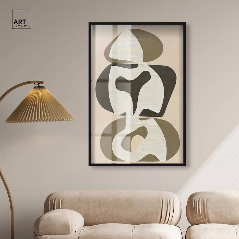 Shapes of Sage II Shadowbox by Art Remedy