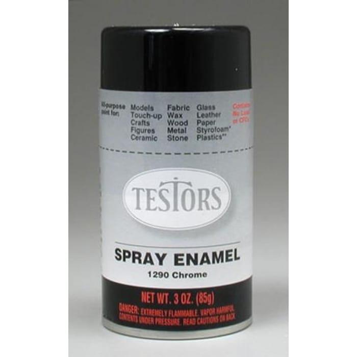 Testor 1290 Chrome Hobby/Model Spray Enamel, 3 Oz. - Bed Bath & Beyond -  25550328