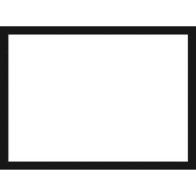 Amanti Art Avon Black Narrow Framed Dry Erase Magnetic Board