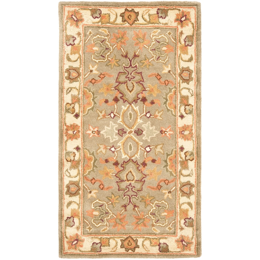 SAFAVIEH Heritage Handmade Dawna Traditional Oriental Wool Area Rug