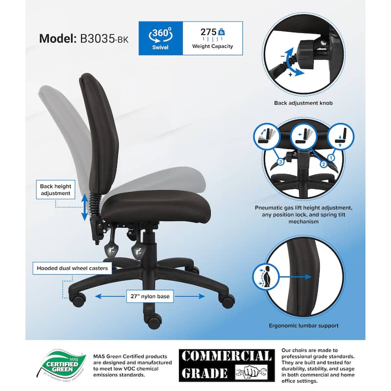 Boss Multifunction Task Chair