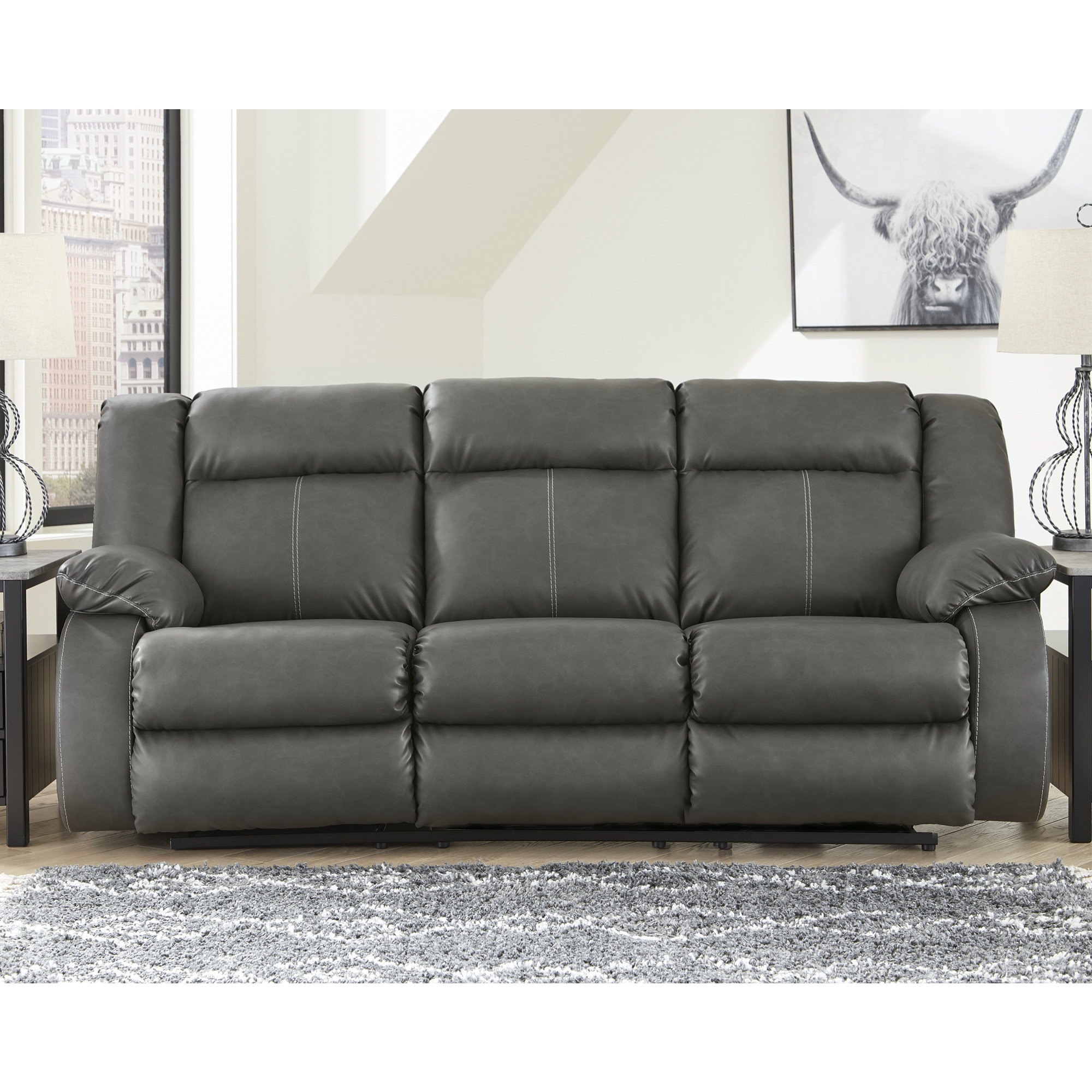 Denoron power reclining clearance loveseat