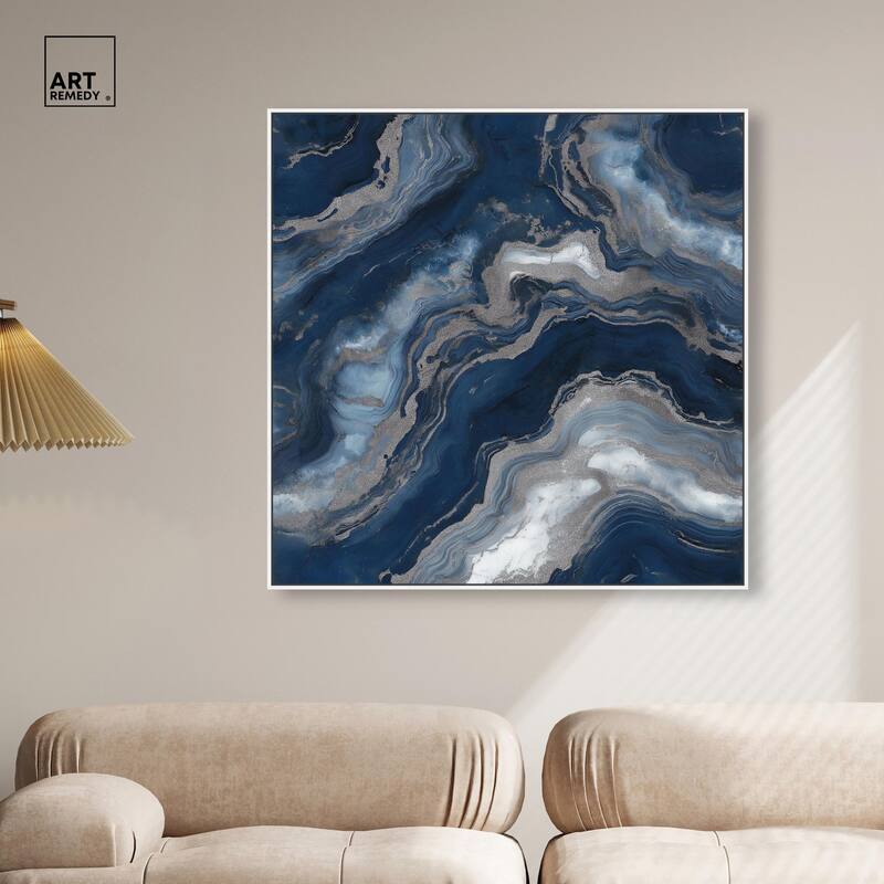 Deep Sea Geode I Canvas by Art Remedy