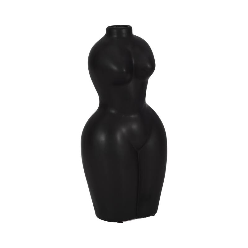 Contemporary Torso Vase - Sculptural Body Form Vase for Home Decor