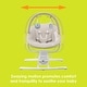 preview thumbnail 4 of 3, Baby Trend Sit N' Sway Portable Swing, Dash Tan