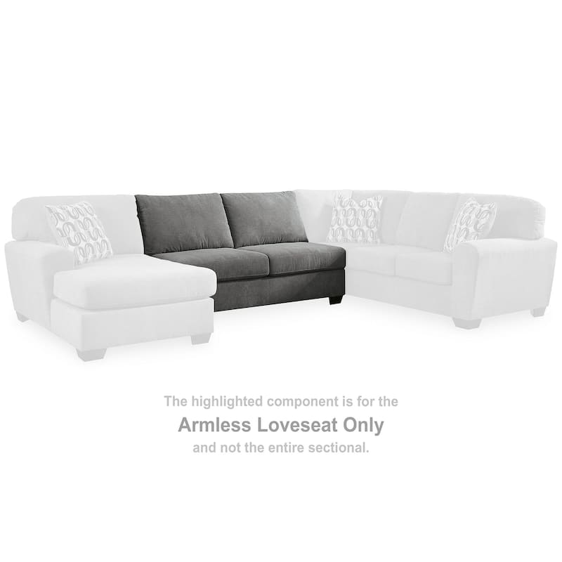 Signature Design by Ashley Birkdale Court Gray 3-Piece Sectional with Chaise