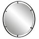 preview thumbnail 4 of 4, Uttermost Cashel 34" Round Modern Industrial Vanity Bathroom Wall
