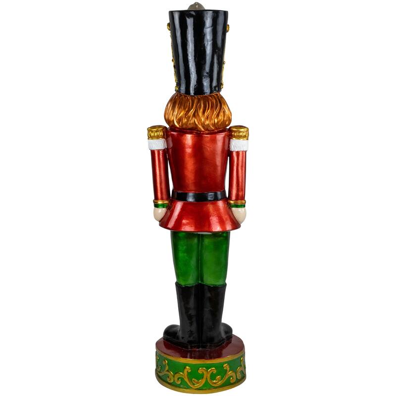Commercial Christmas Nutcracker Soldier Base 5.25' Red Green