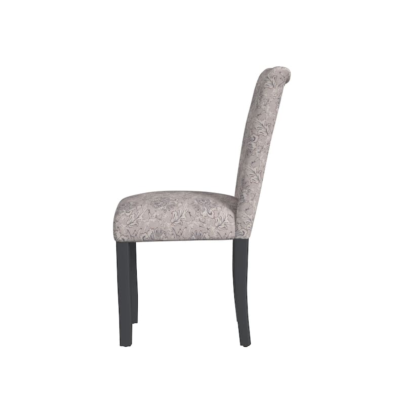 HomePop Classic Parsons Medallion Dining Chair (Set of 2)
