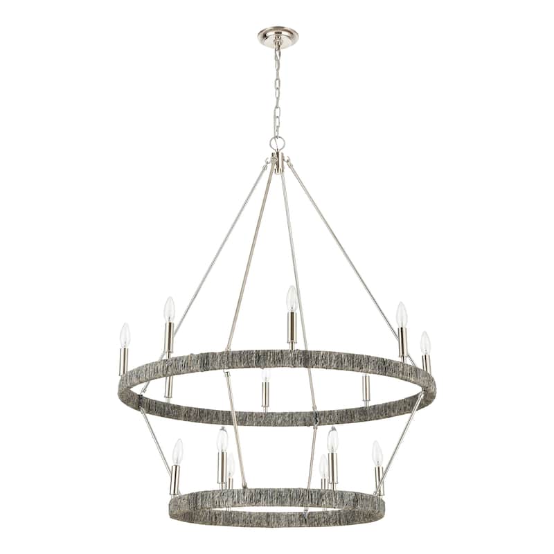 Abaca Rope Chandelier