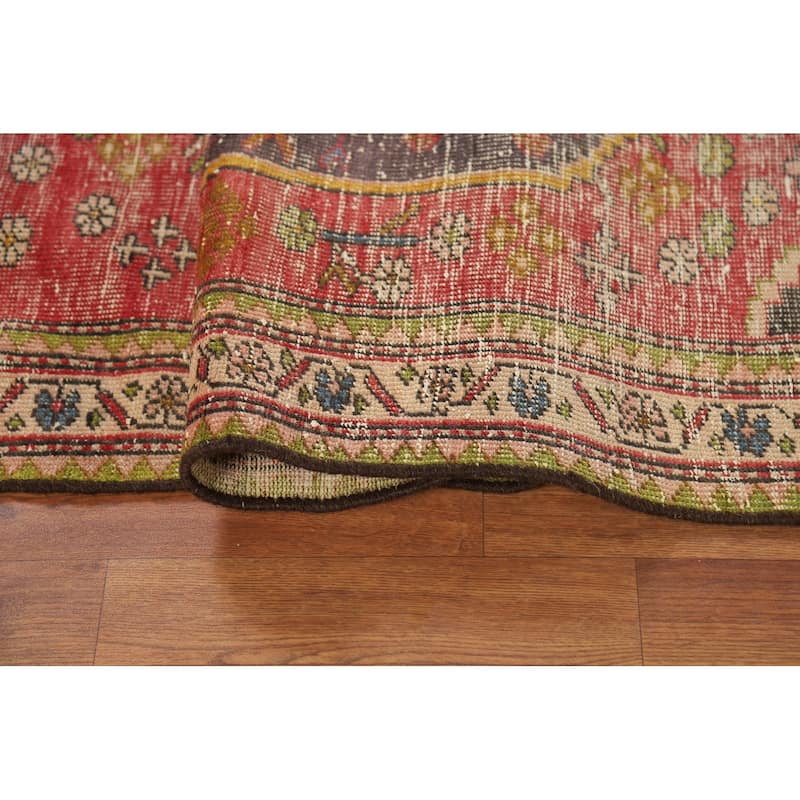 Shiraz Persian Area Rug Handmade Wool Carpet - 3'9" x 6'7"