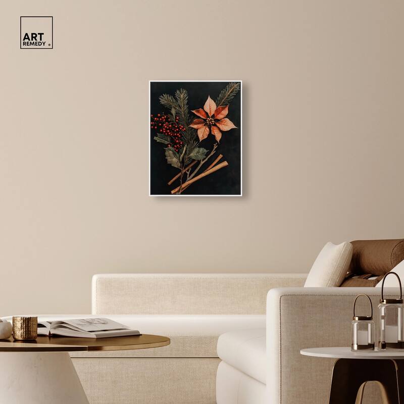 Hearth Flora Canvas by Art Remedy