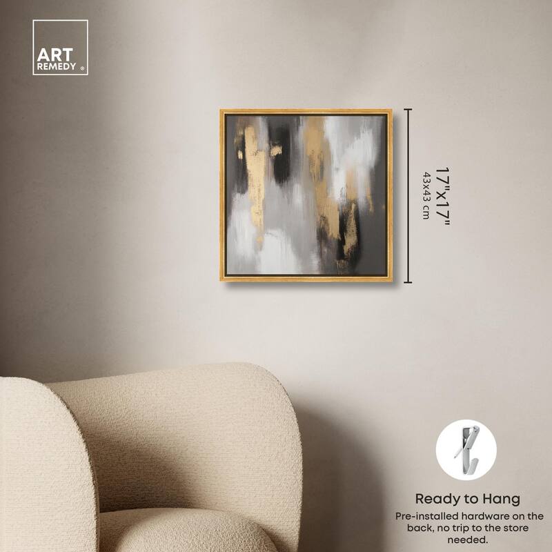 Gleaming Abyss I Canvas by Art Remedy