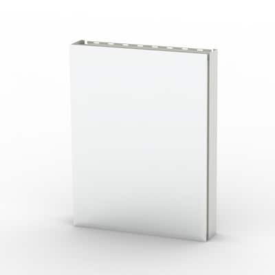 23" x 30" Rectangular Aluminum Surface Mount Medicine Cabinet with Mirror and Shelves