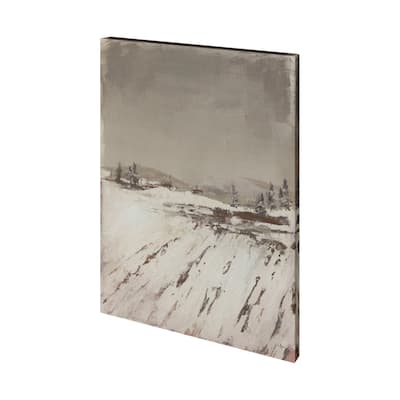 Silent Snow I (40 x 50) Canvas Art Print