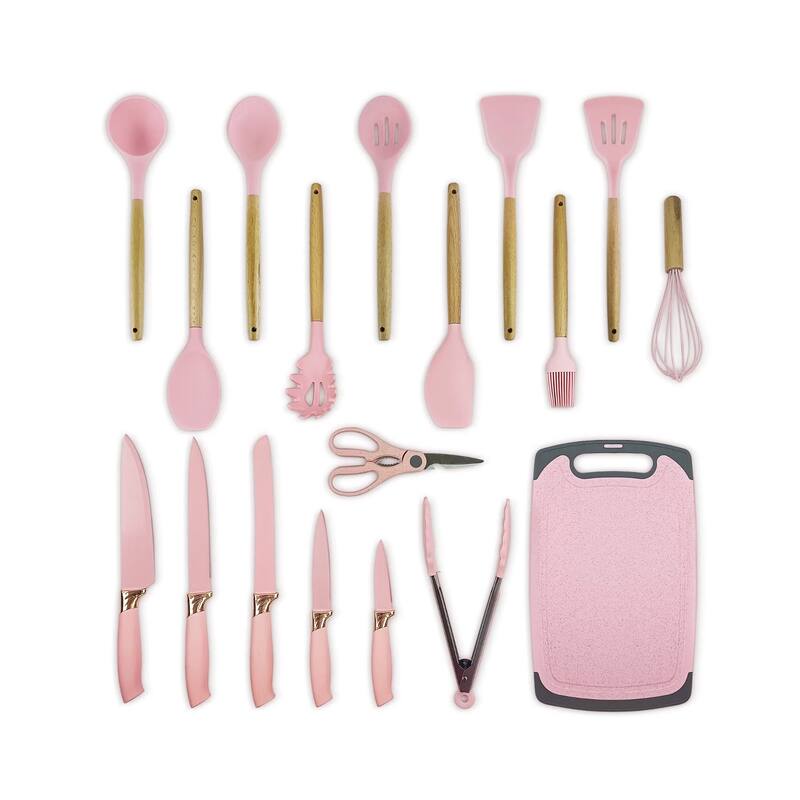 19-piece Non-stick Silicone Assorted Kitchen Utensil Set