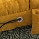 preview thumbnail 12 of 18, Luxurious Linen Massage Chaise Lounge Indoor with Remote Control,5 Modes,Side Pocket for Office,Living Room