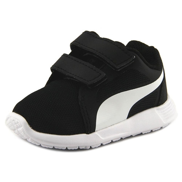 Puma ST Trainer Evo V Infant Round Toe Synthetic Black Sneakers