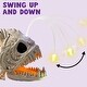 preview thumbnail 7 of 5, Halloween Fish Skeleton with LED Eye