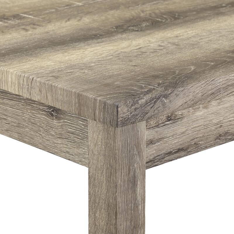 Bar Table Set with 3 Stools and Power Outlet