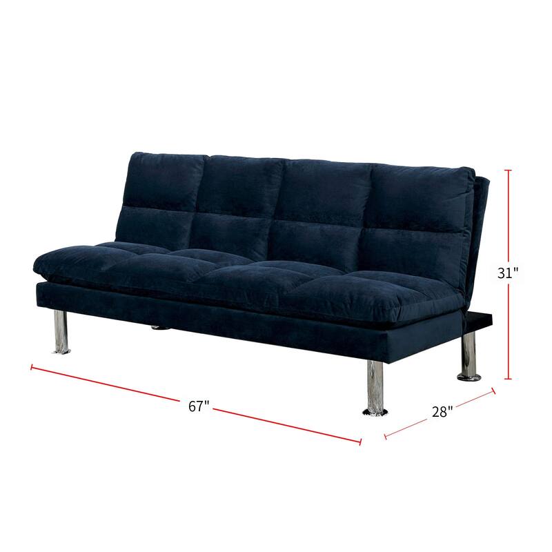 Microfiber Convertible Sleeper Sofa