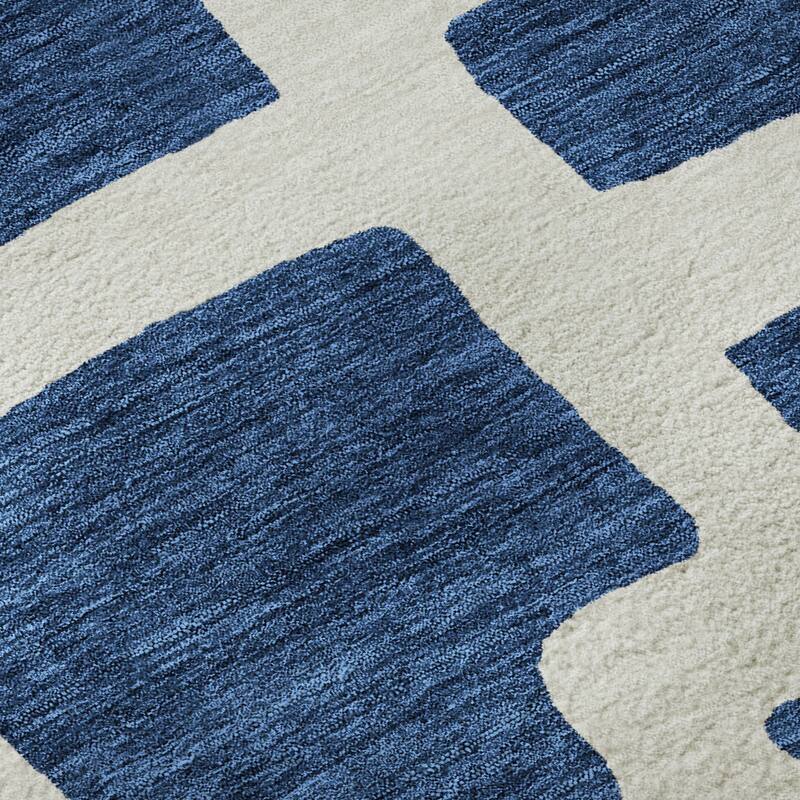 Premium Washable Super Soft Geo Maze Mayfield Rug