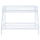 preview thumbnail 58 of 80, Morgan Contemporary Metal Frame Bunk Bed