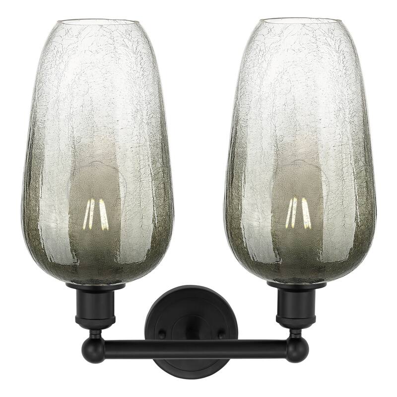 Innovations Lighting Endless Possibilities Edison - Brookhaven Flute - 2 Light 16" Bath Vanity Light