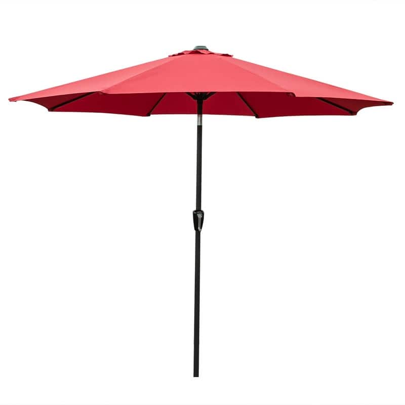 Patio Central Umbrella Cantilever Umbrella Rust Proof Iron