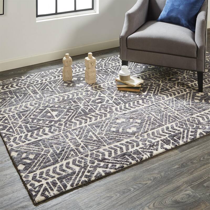 Tirev Stain Resistant Area Rug By HomeRoots