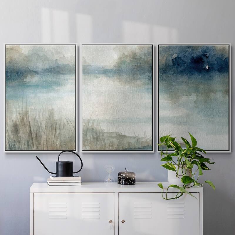 Still Evening Waters - Multi Piece Framed Canvas