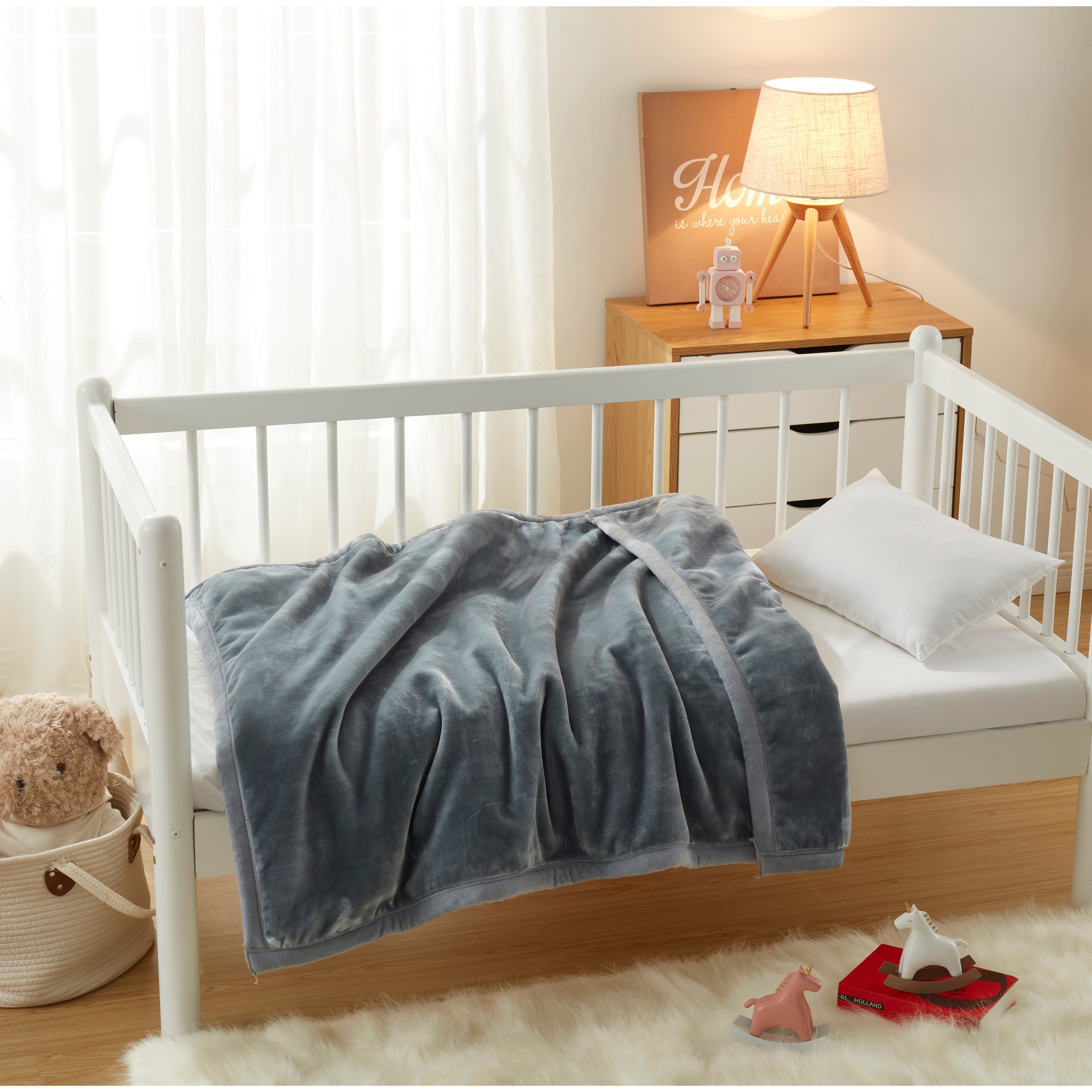 Cot cheap bed blanket