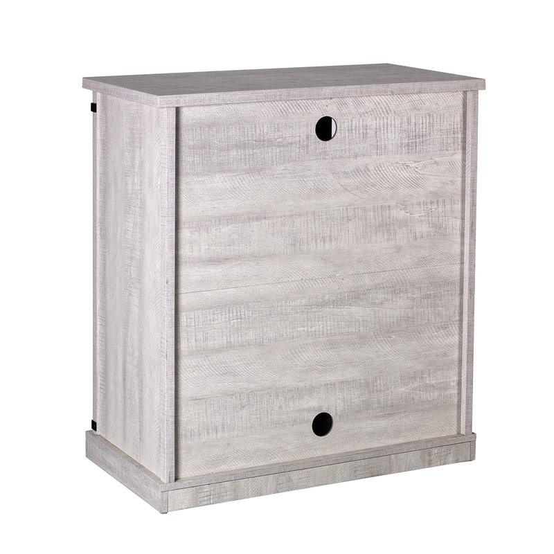 32" Compact TV Stand for 40" TVs w/ Barn Door Design - 32" in Width